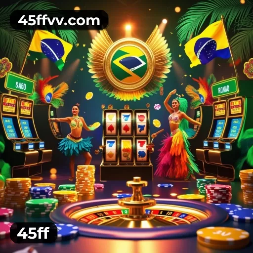 Bônus 45ff R$5.000 mais 500 giros grátis com rollover justo
